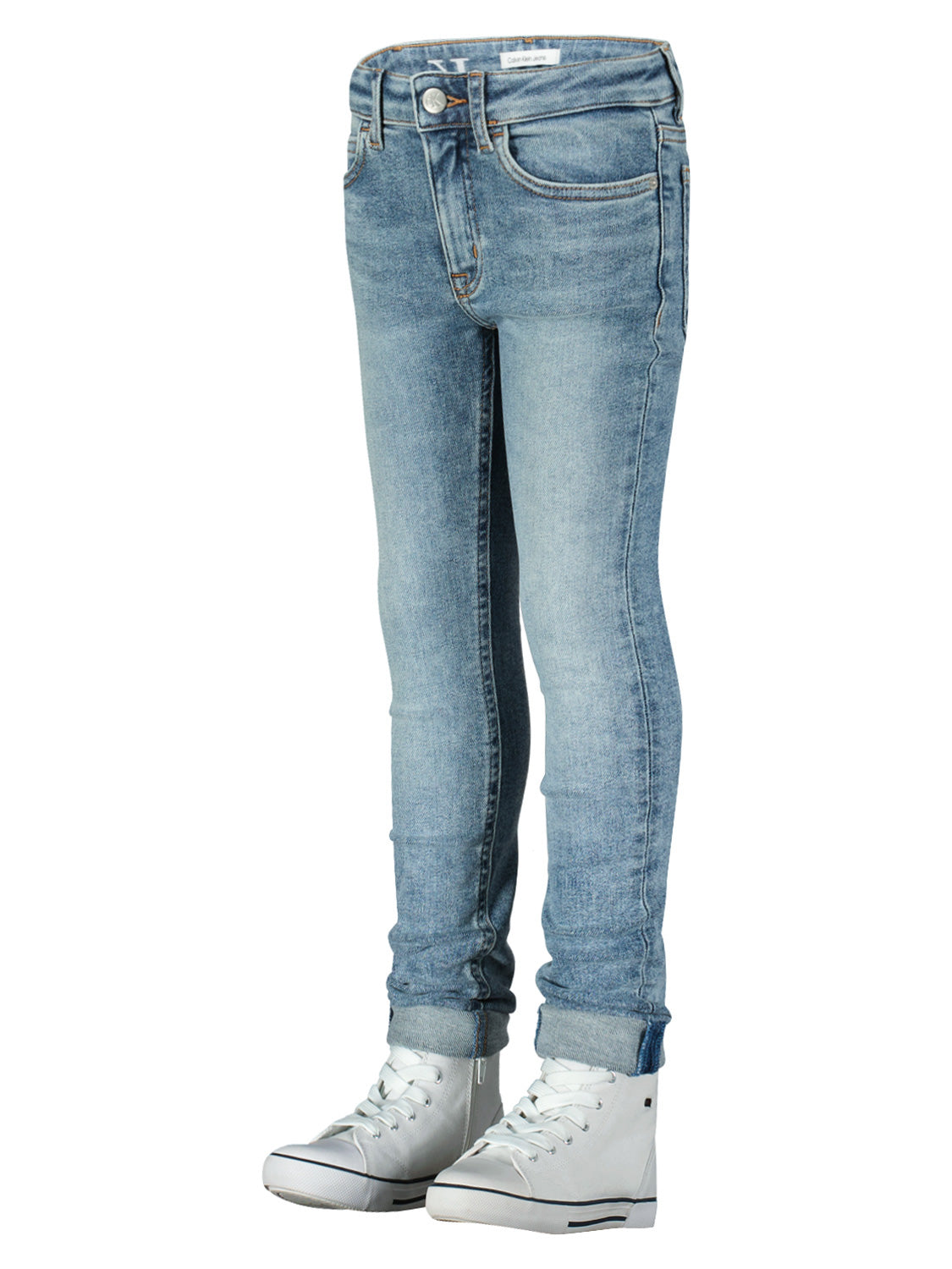 Calvin Klein Kids jeans Skinny Mr Fresh Rive Blue in Blue 1704989175-6906979606-5.jpg | NICKIS.com