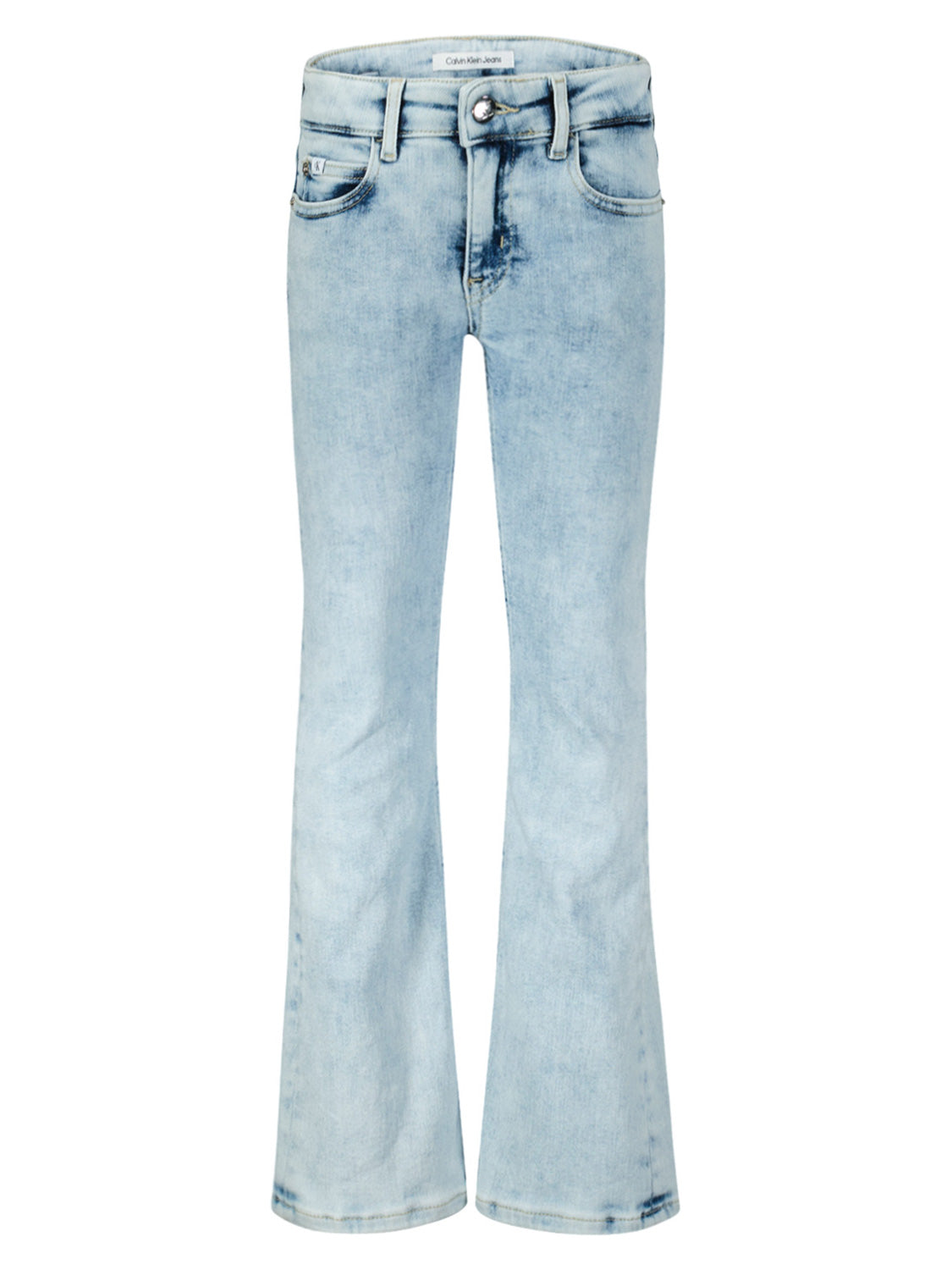 Calvin Klein Kids jeans Flare Optic Blue in Blue 1705060961-6906075606-1.jpg | NICKIS.com