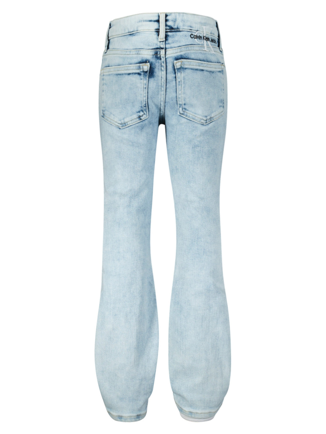 Calvin Klein Kids jeans Flare Optic Blue in Blue 1705060962-6906075606-6.jpg | NICKIS.com