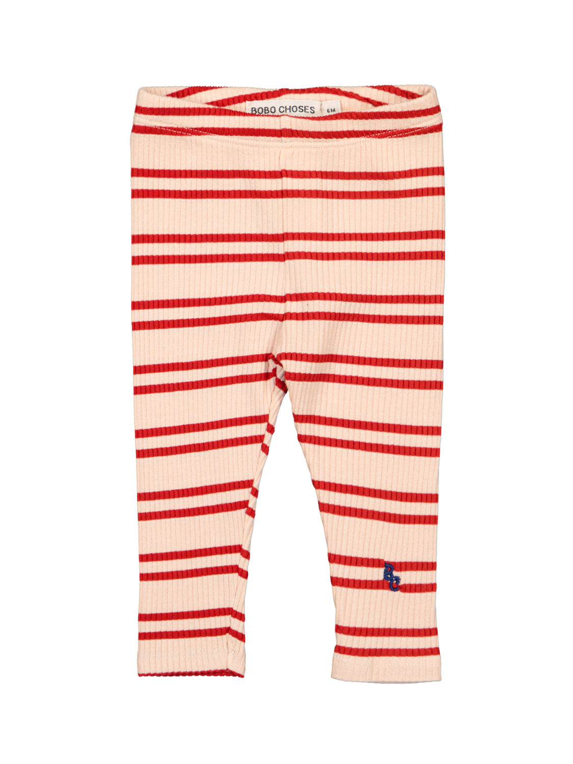 Bobo Choses Kids leggings Baby Red Stripes Beige in Beige 1705420123-6900631469-1.jpg | NICKIS.com