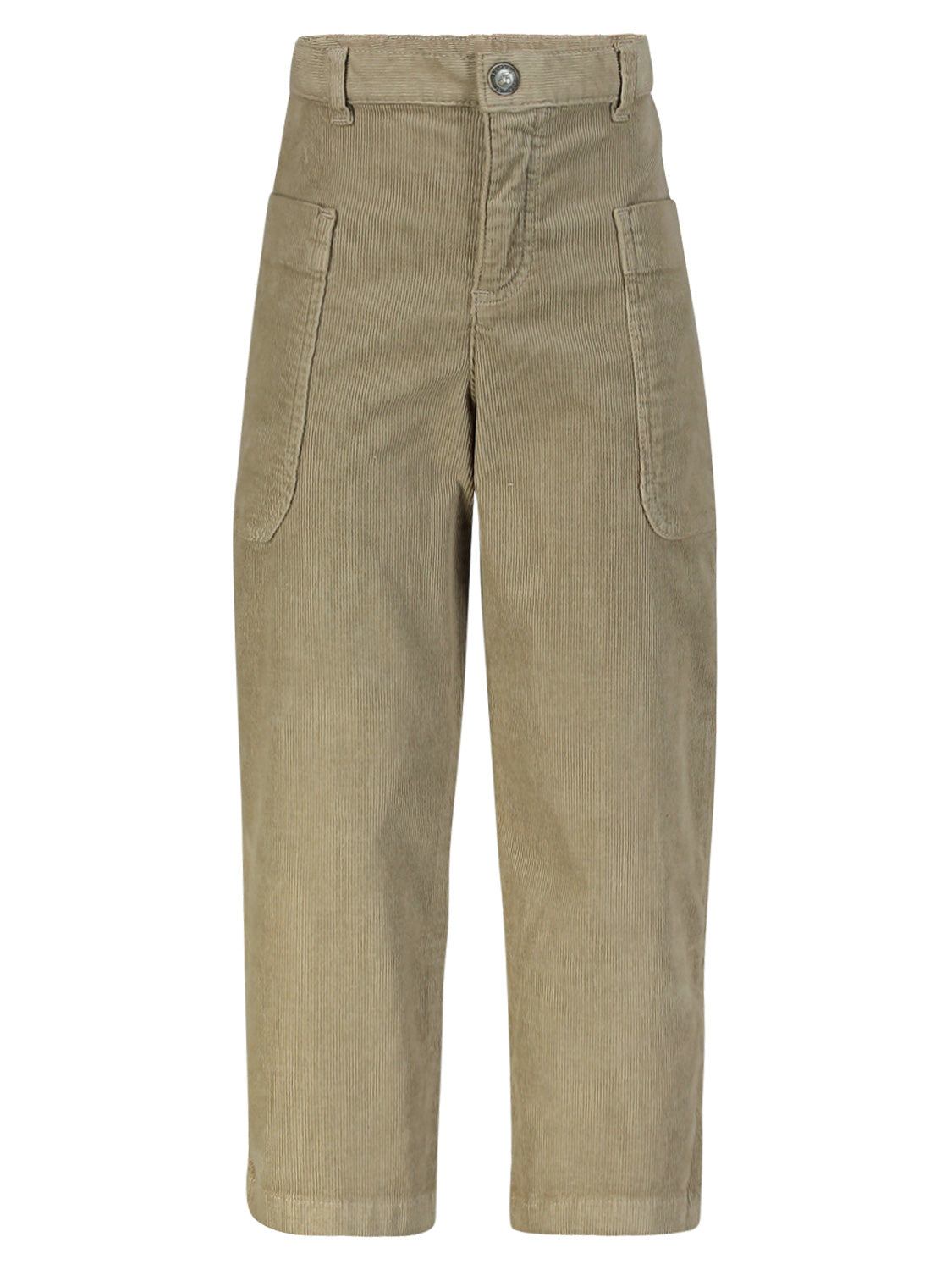 Bonpoint Kids Corduroy Trousers Looping Camel in Camel 1705486663-6803142836-1.jpg | NICKIS.com