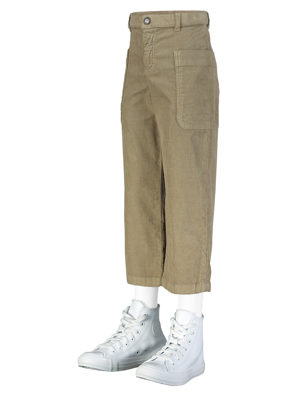 Bonpoint Kids Corduroy Trousers Looping Camel in Camel 1705486666-6803142836-5.jpg | NICKIS.com