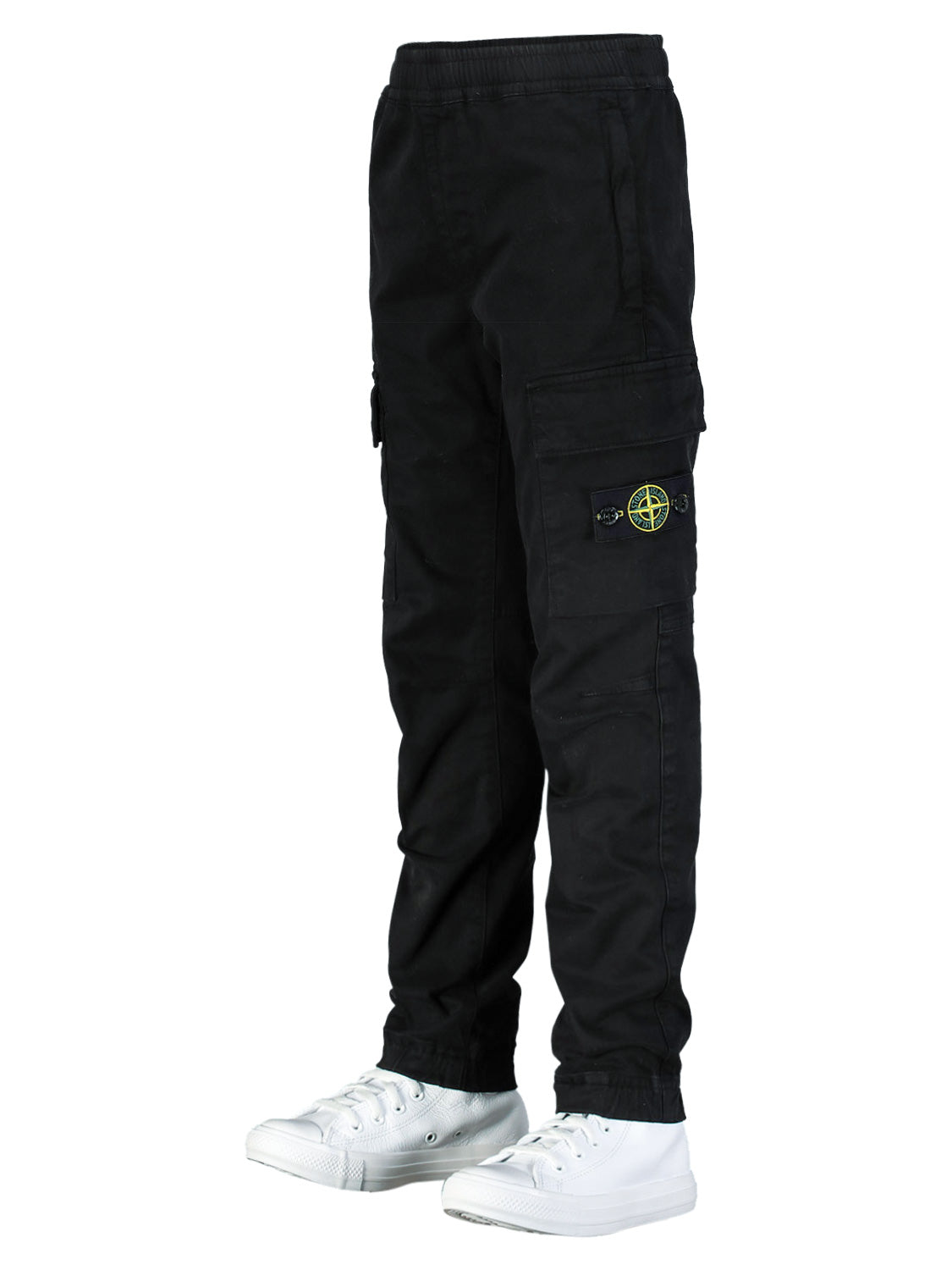 STONE ISLAND JUNIOR Kids Cargo Trousers  in  1705486749-6807949728-5.jpg | NICKIS.com