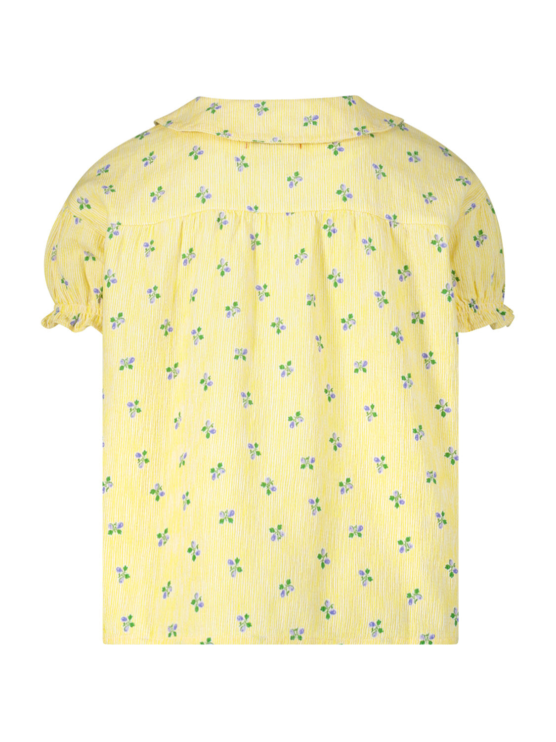 Piupiuchick Kids blouse Yellow in Yellow 1705593248-6902684460-4.jpg | NICKIS.com