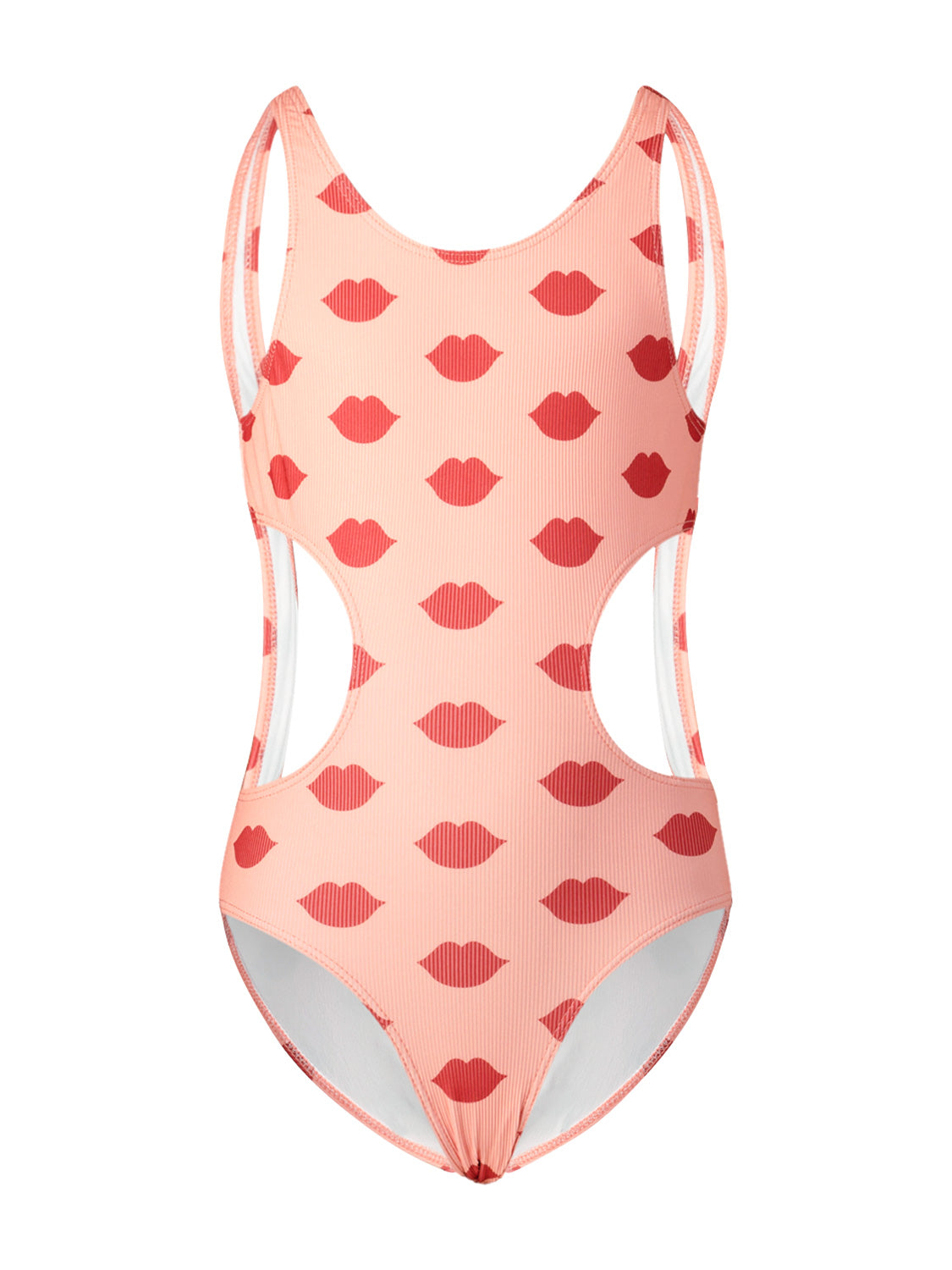 Piupiuchick Kids swimsuit Coral in Coral 1705593265-6907360742-1.jpg | NICKIS.com