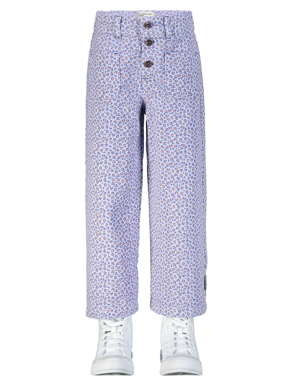 Piupiuchick Kids pants Lilac in Lilac 1705593373-6904702100-4.jpg | NICKIS.com