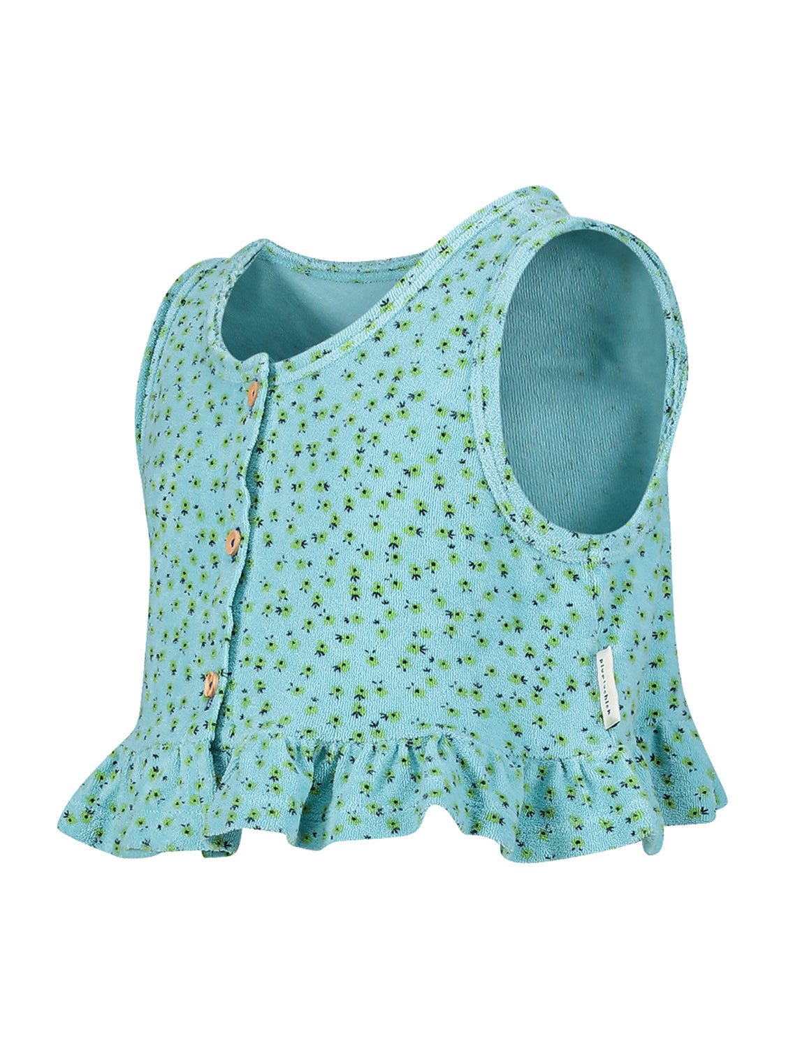 Piupiuchick Kids top Turquoise in Turquoise 1705593391-6908535944-4.jpg | NICKIS.com