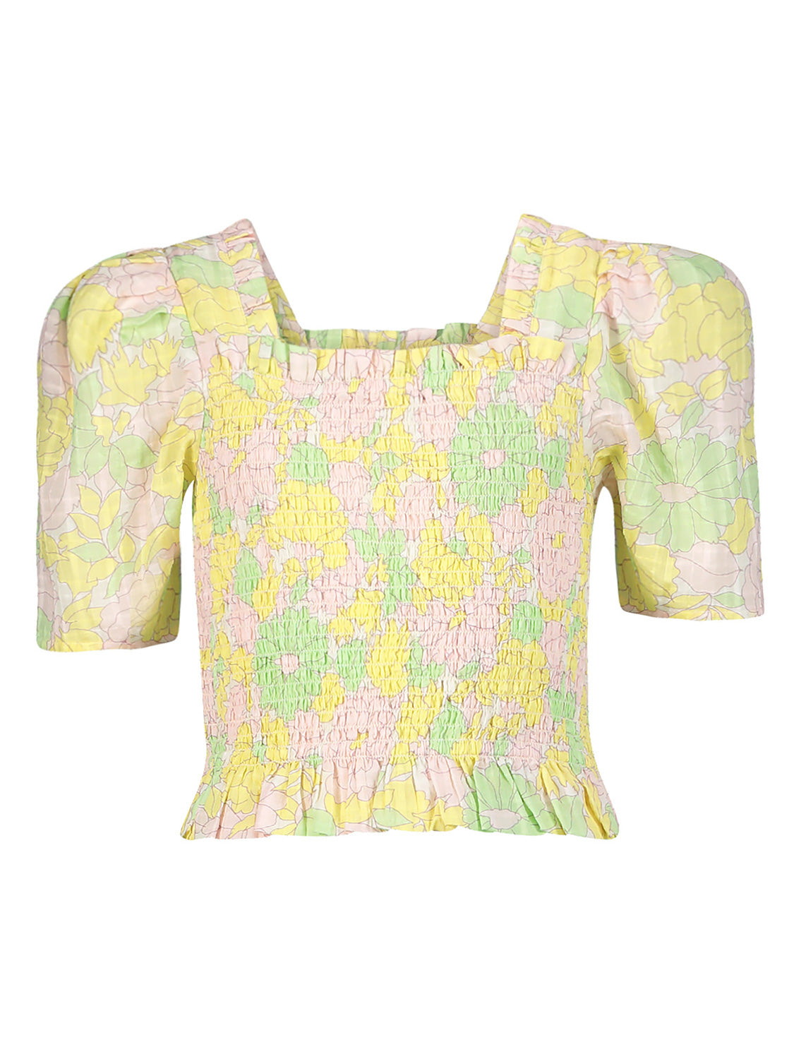 LES COYOTES DE PARIS Kids top Yellow in Yellow 1705680471-6902213072-1.jpg | NICKIS.com