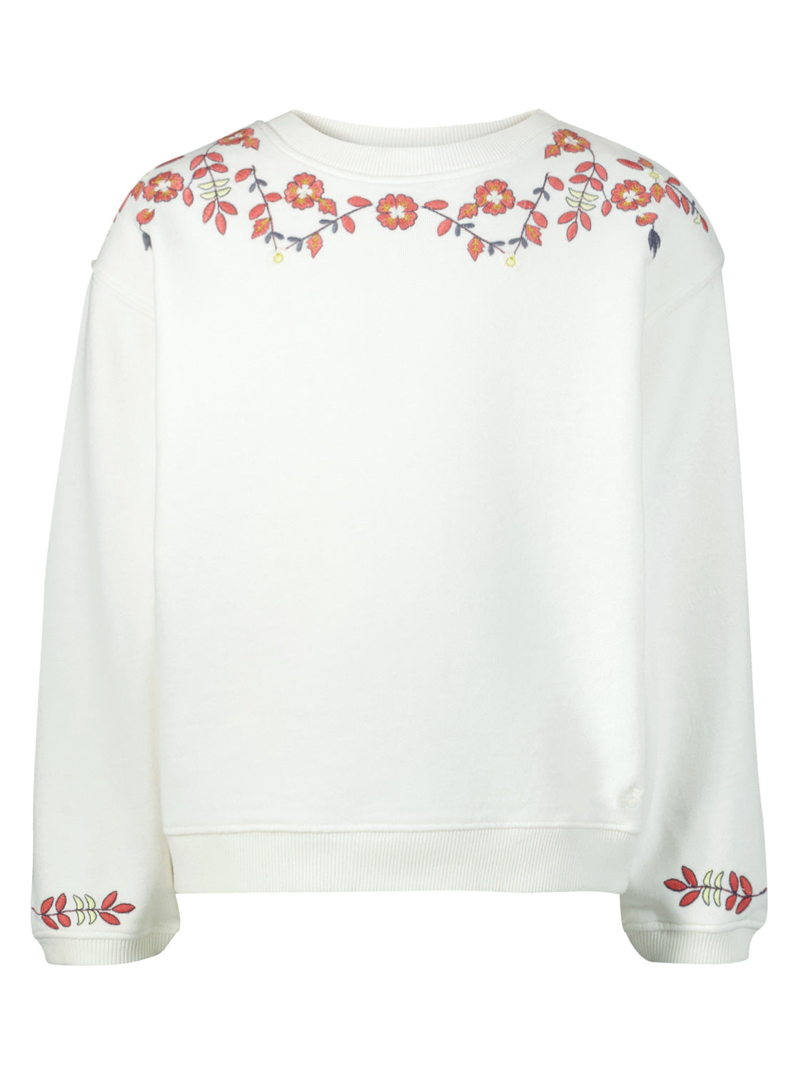 Bonpoint Kids Sweatshirt Dolores White in White 1706117759-6906118989-1.jpg | NICKIS.com