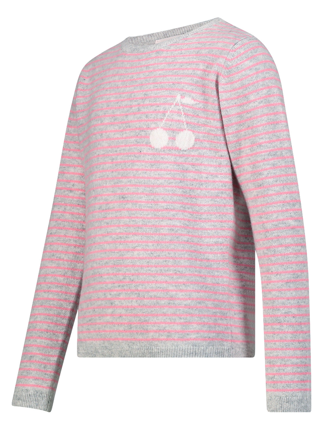 Bonpoint Kids Cashmere sweater Brunelle Grey in Grey 1706192735-6901454738-4.jpg | NICKIS.com