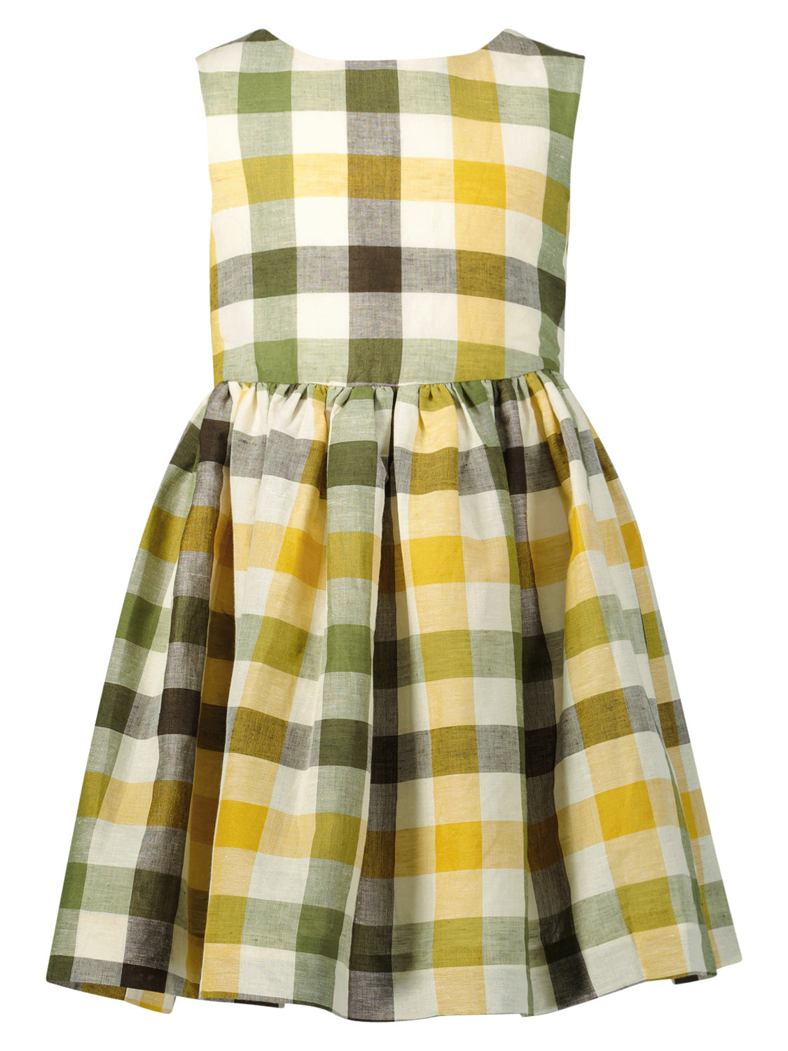 Bonpoint Kids dress Alise Yellow in Yellow 1706192841-6907261893-1.jpg | NICKIS.com