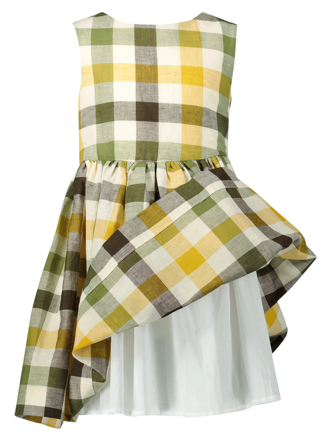 Bonpoint Kids dress Alise Yellow in Yellow 1706192842-6907261893-4.jpg | NICKIS.com