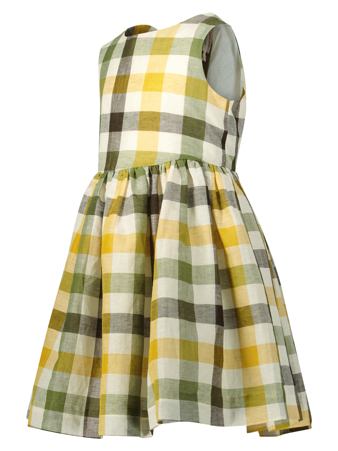 Bonpoint Kids dress Alise Yellow in Yellow 1706192842-6907261893-5.jpg | NICKIS.com