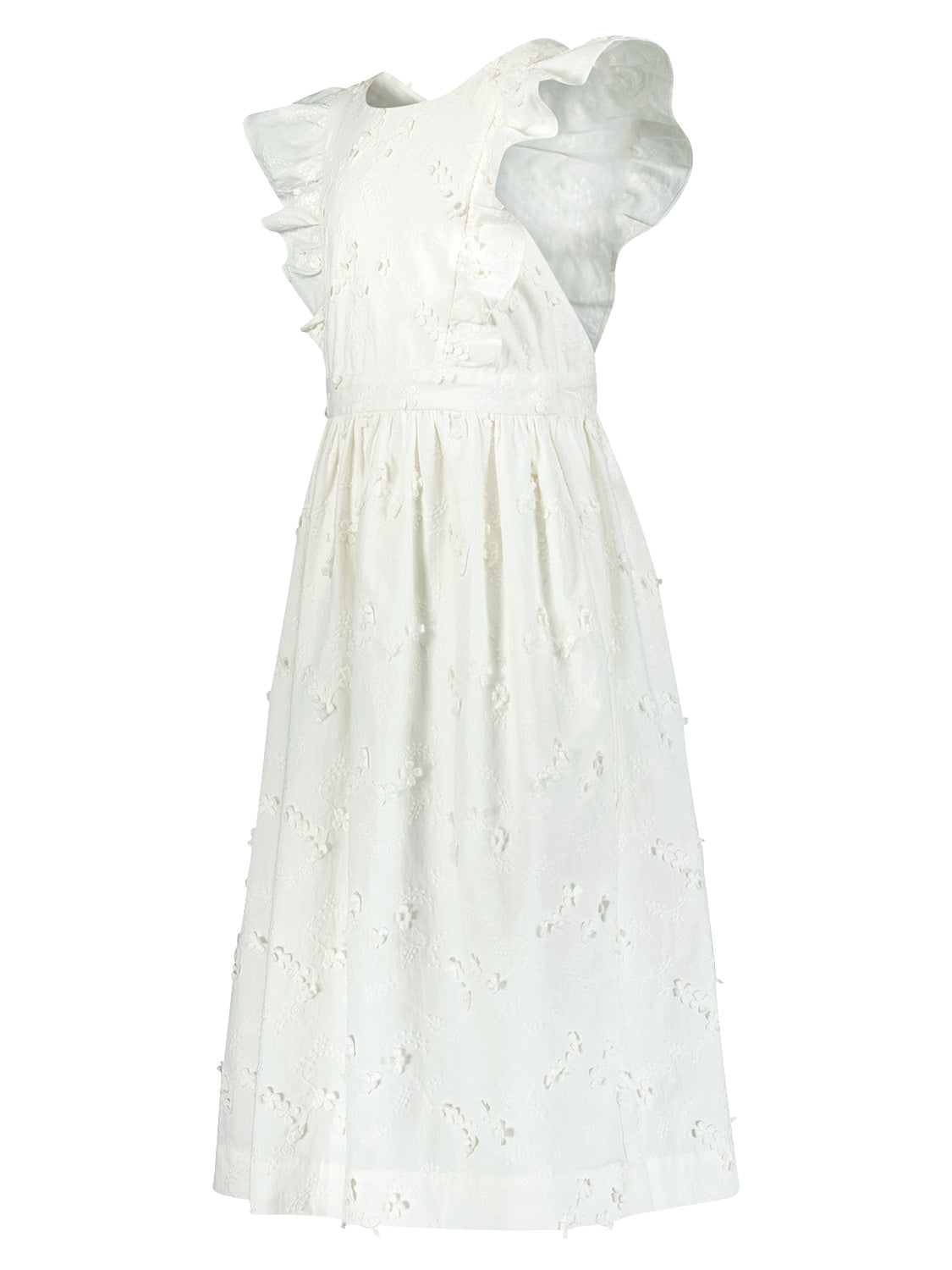 Bonpoint Kids dress Frida White in White 1706192852-6908718942-5.jpg | NICKIS.com