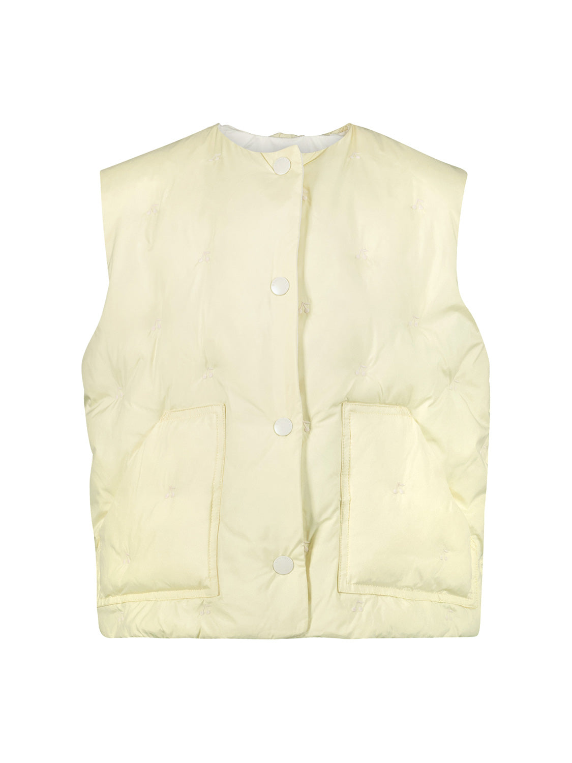 Bonpoint Kids vest Daila Yellow in Yellow 1706192855-6908928743-1.jpg | NICKIS.com