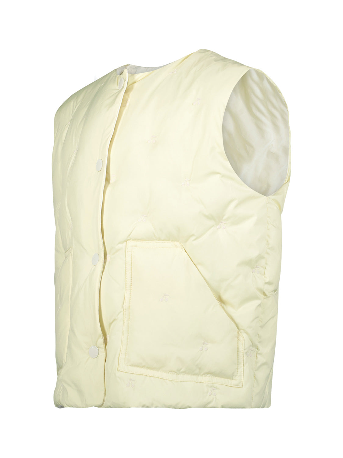 Bonpoint Kids vest Daila Yellow in Yellow 1706192857-6908928743-5.jpg | NICKIS.com