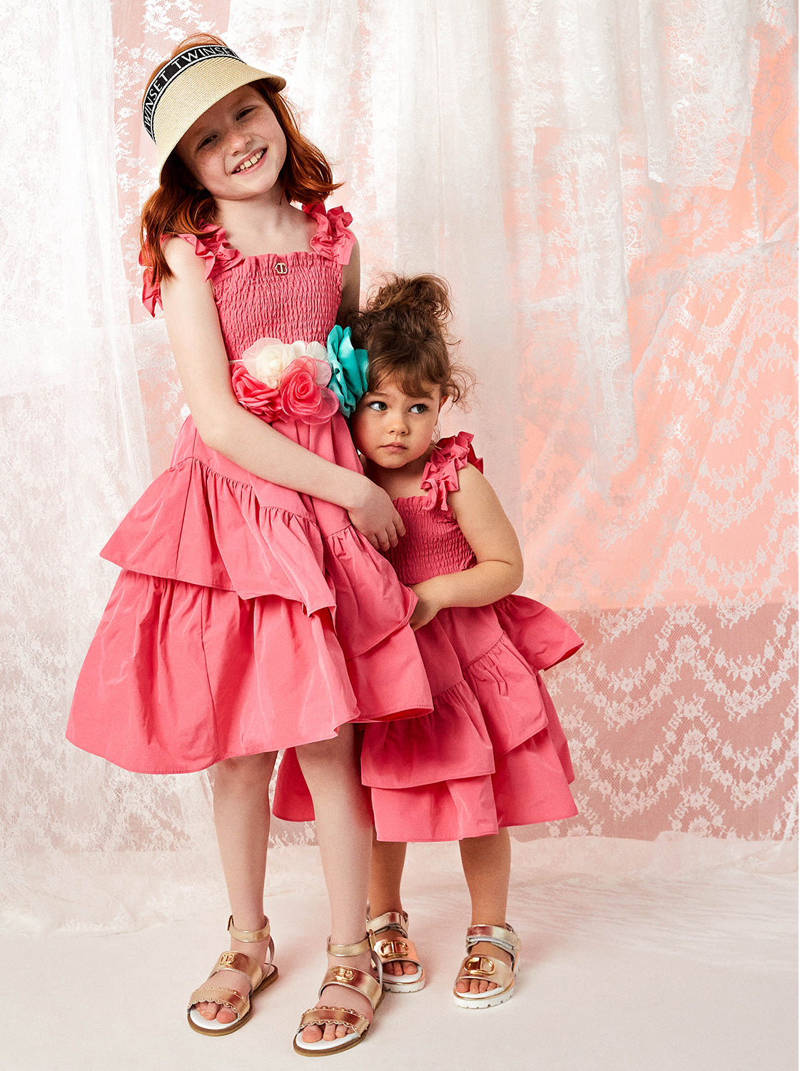 TWINSET Kids dress Fuchsia in Fuchsia 1706283932-6905813056-2.jpg | NICKIS.com