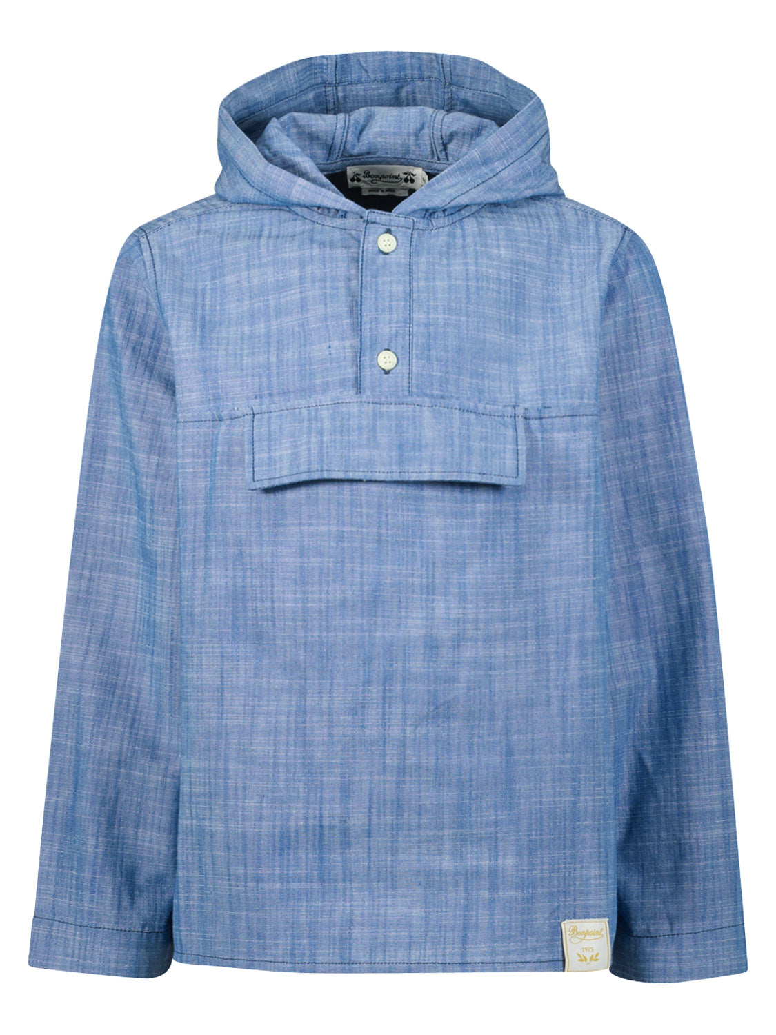 Bonpoint Kids shirt Franck Blue in Blue 1706560456-6903985752-1.jpg | NICKIS.com