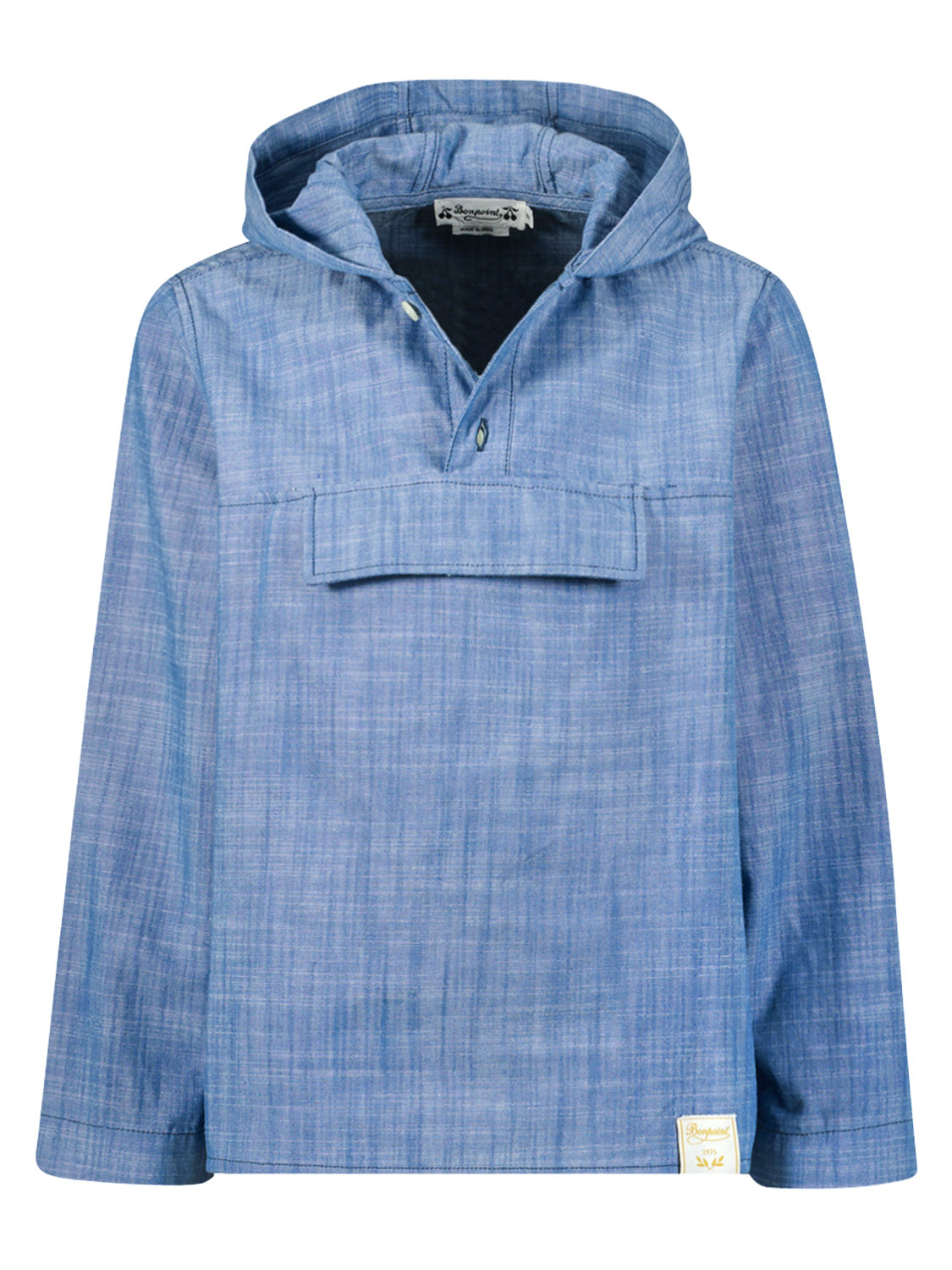 Bonpoint Kids shirt Franck Blue in Blue 1706560456-6903985752-4.jpg | NICKIS.com