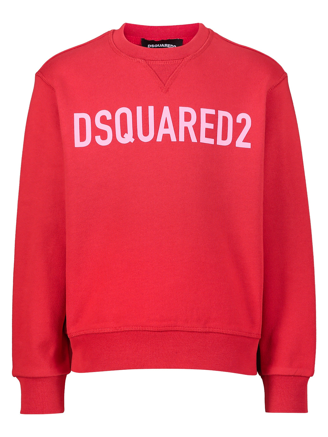 DSQUARED2 Kids Sweatshirt Relax-eco Red in Red 1706560575-6909106791-1.jpg | NICKIS.com