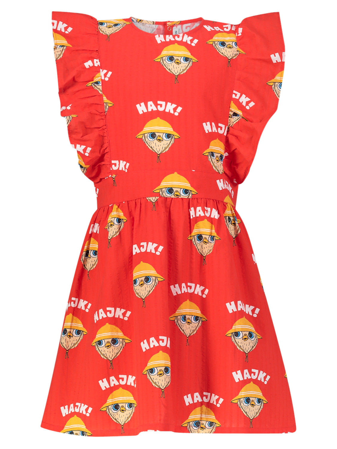 Mini Rodini Kids dress Hike Red in Red 1706612903-6902069429-1.jpg | NICKIS.com