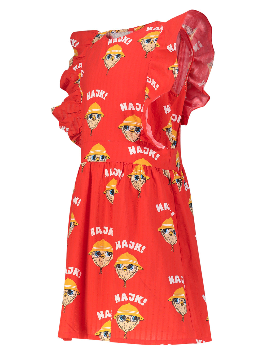 Mini Rodini Kids dress Hike Red in Red 1706612903-6902069429-4.jpg | NICKIS.com