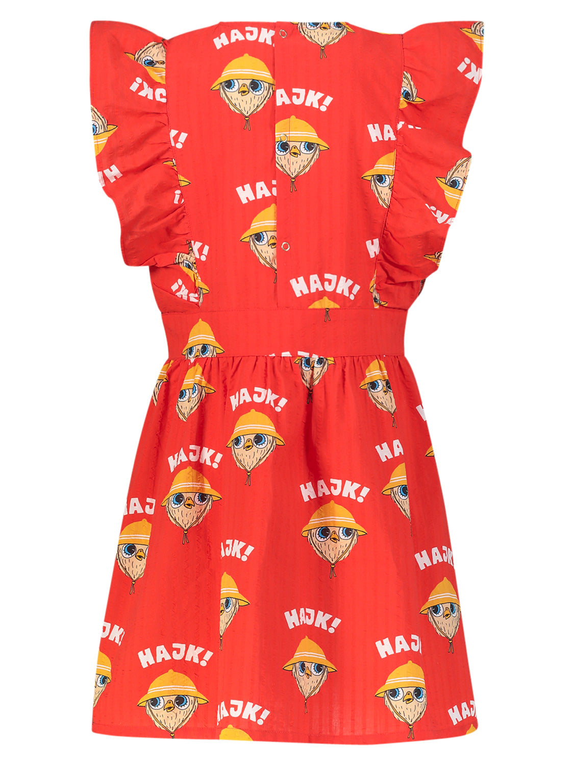 Mini Rodini Kids dress Hike Red in Red 1706612904-6902069429-5.jpg | NICKIS.com