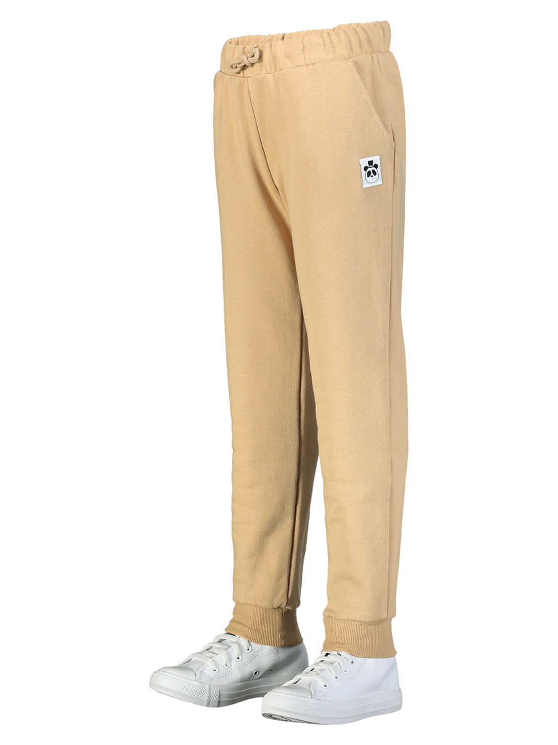 Mini Rodini Kids sweatpants Basic Beige in Beige 1706612941-6905304147-5.jpg | NICKIS.com