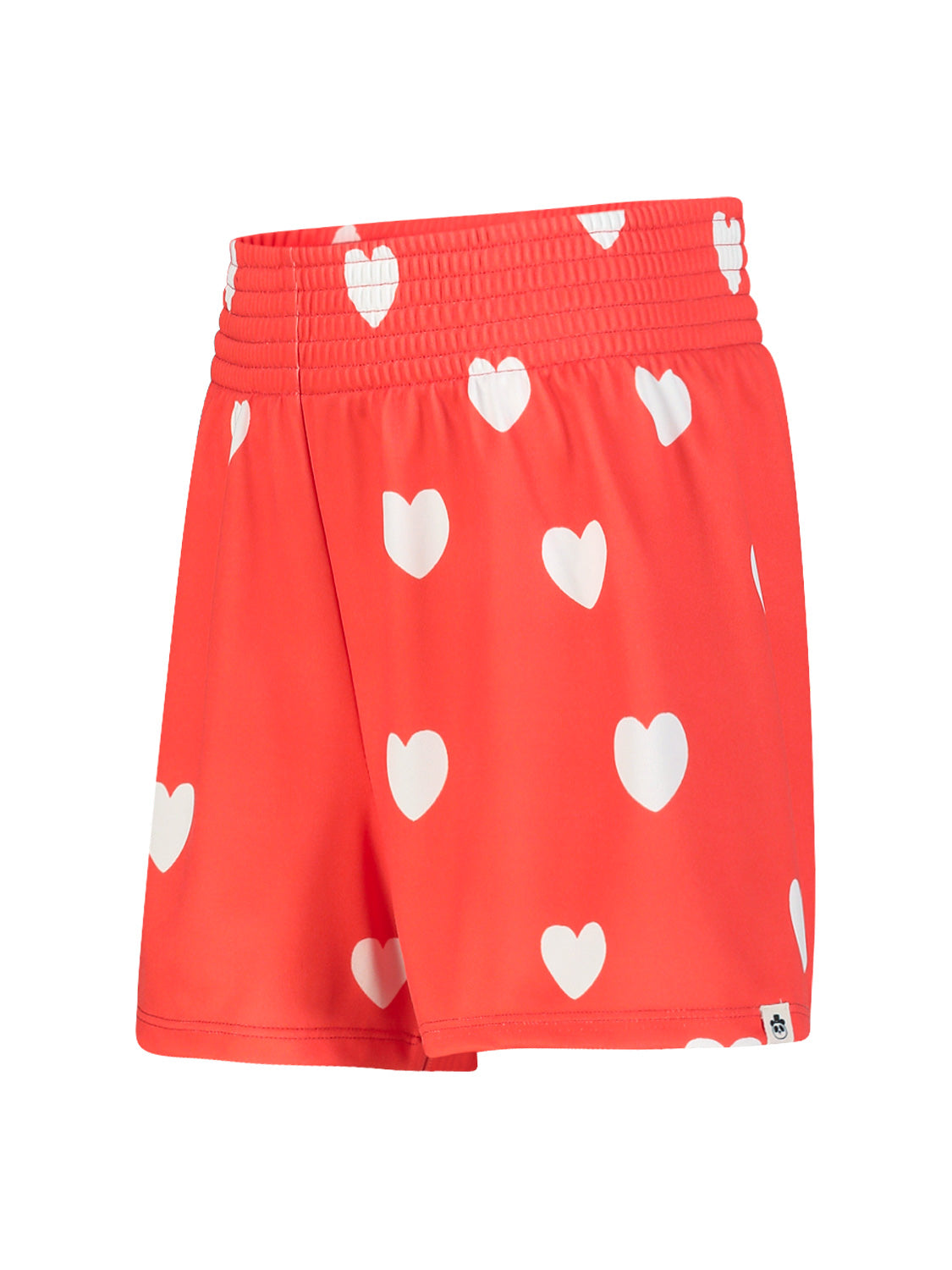 Mini Rodini Kids Shorts Hearts Red in Red 1706612968-6908148872-4.jpg | NICKIS.com