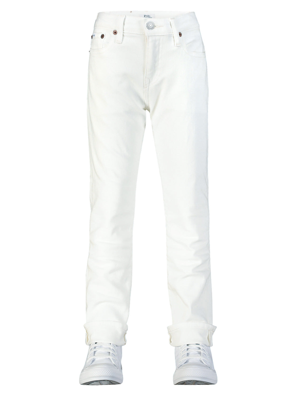 Polo Ralph Lauren Kids jeans White in White 1706803042-6908176306-4.jpg | NICKIS.com