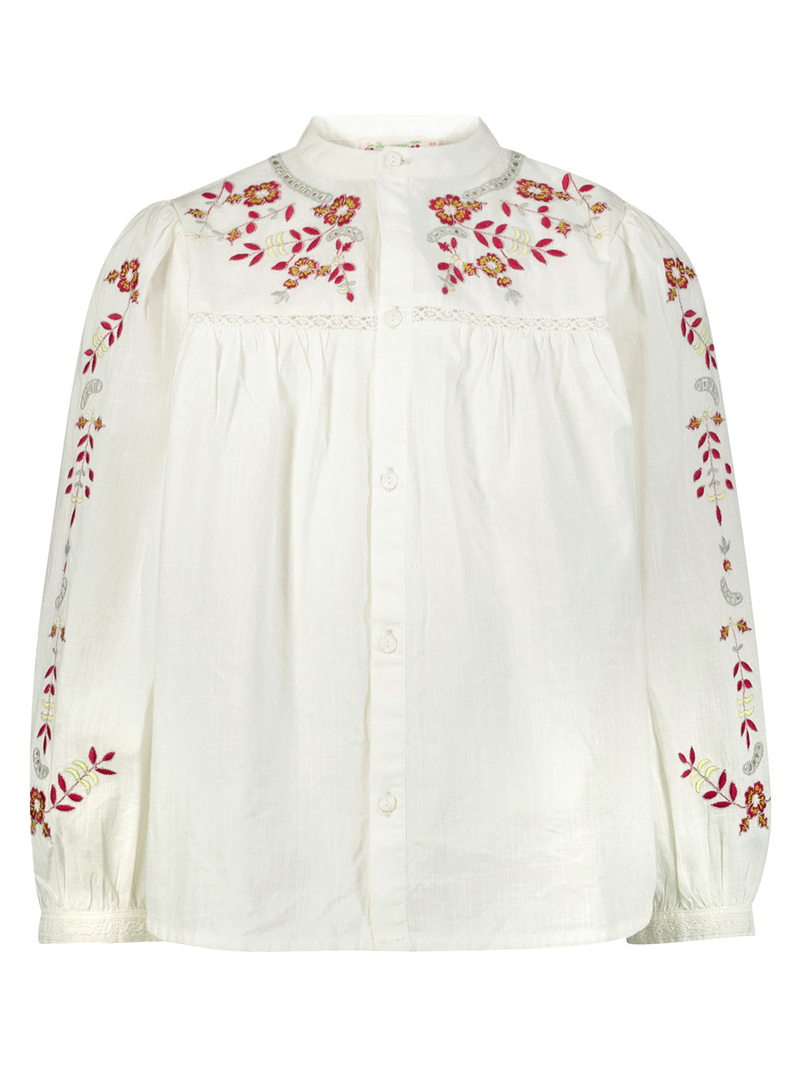 Bonpoint Kids blouse Fifi White in White 1706805213-6900837789-1.jpg | NICKIS.com