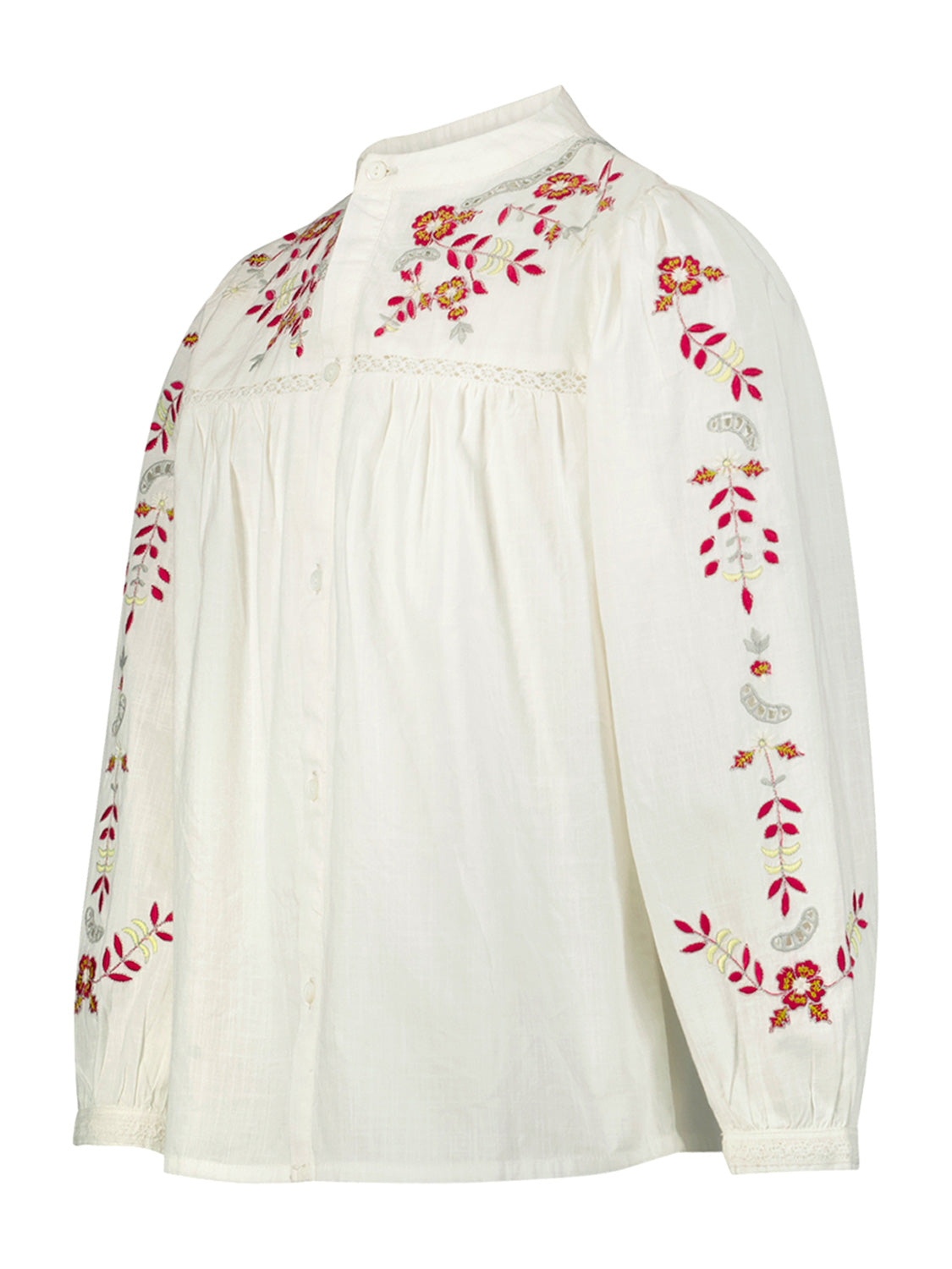 Bonpoint Kids blouse Fifi White in White 1706805213-6900837789-4.jpg | NICKIS.com