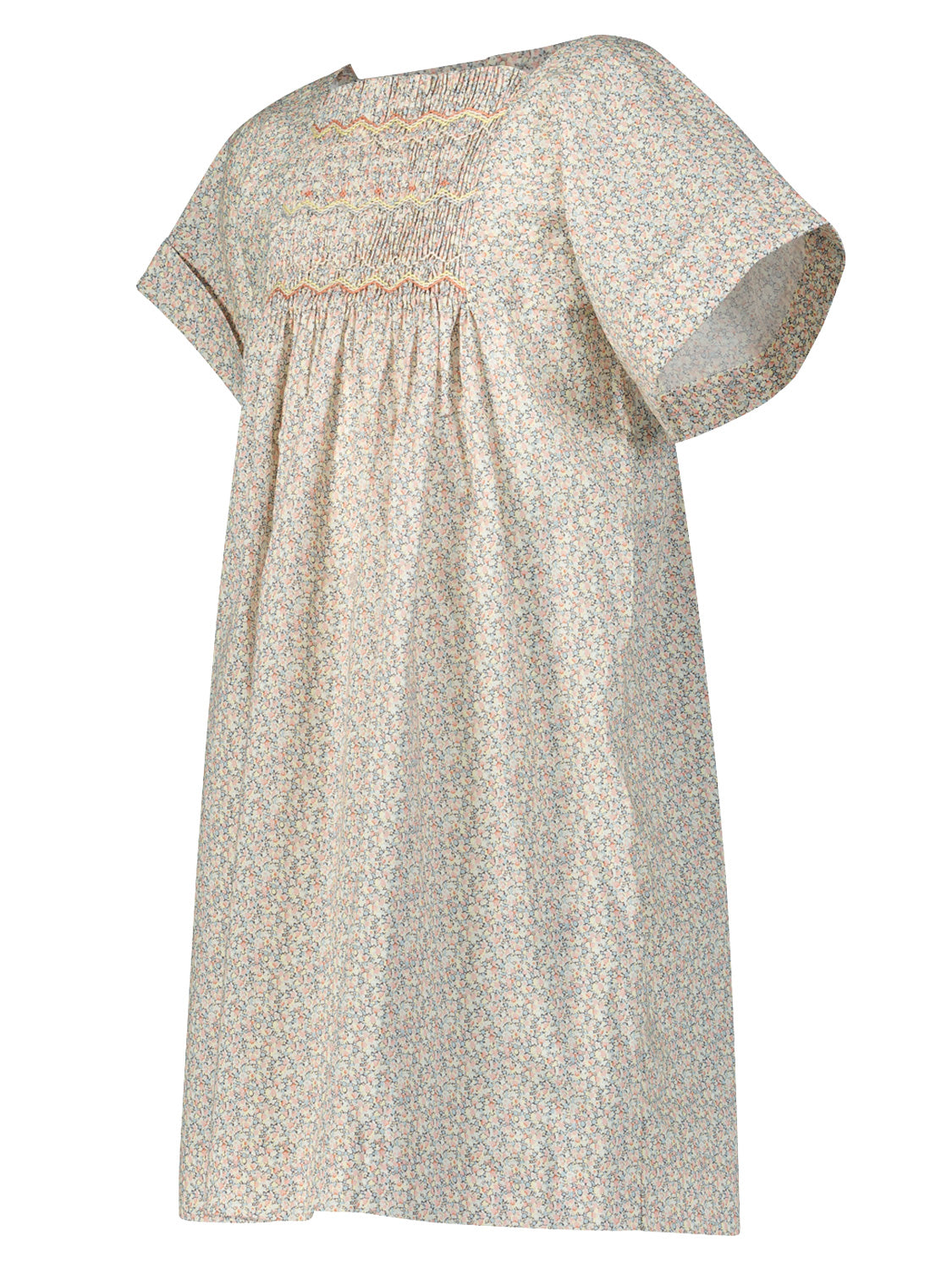 Bonpoint Kids dress Paysanne Multicoloured in Multicoloured 1706805235-6903049643-4.jpg | NICKIS.com