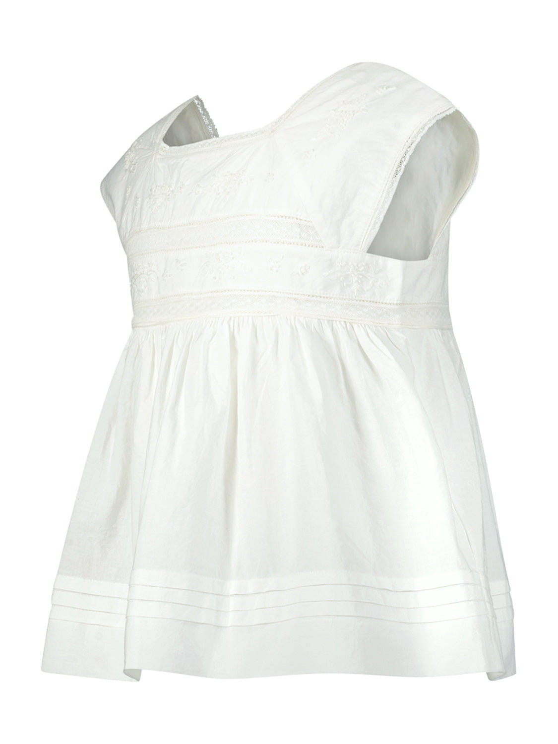 Bonpoint Kids blouse Flower White in White 1706805285-6908921552-4.jpg | NICKIS.com