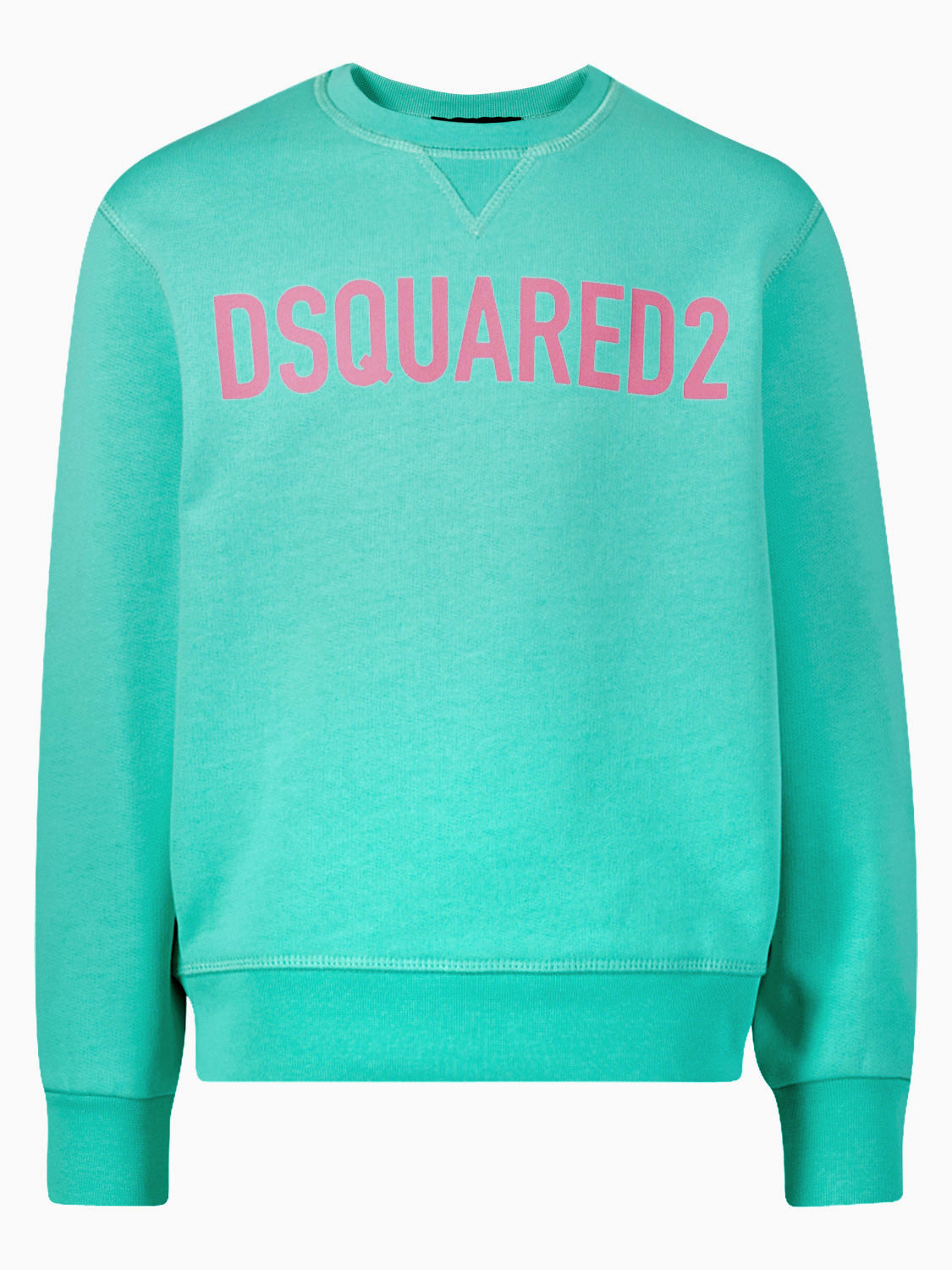 DSQUARED2 Kids Sweatshirt Relax-eco Turquoise in Turquoise 1707209664-6903426791-1.jpg | NICKIS.com