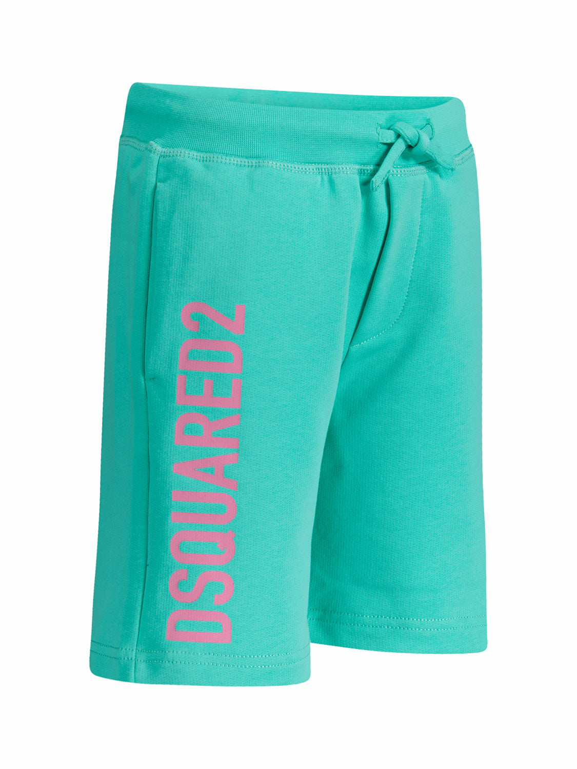 DSQUARED2 Kids Shorts Eco Turquoise in Turquoise 1707209666-6909754947-5.jpg | NICKIS.com