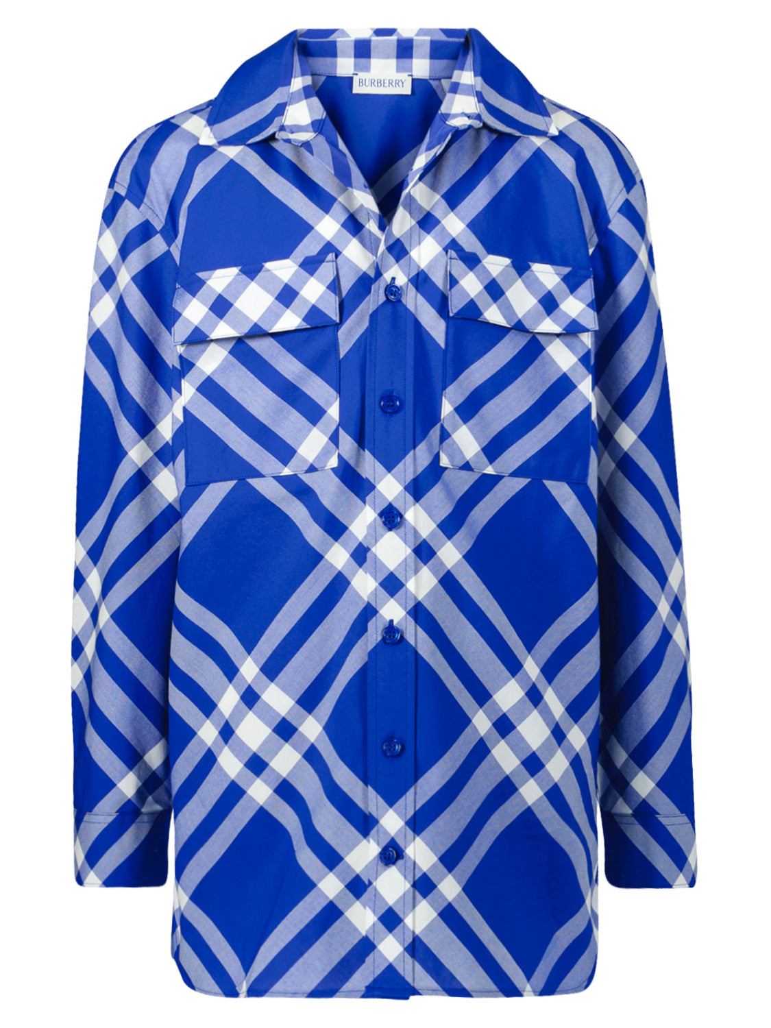 Burberry Kids shirt Angelo Blue in Blue 1707210657-6901028625-4.jpg | NICKIS.com