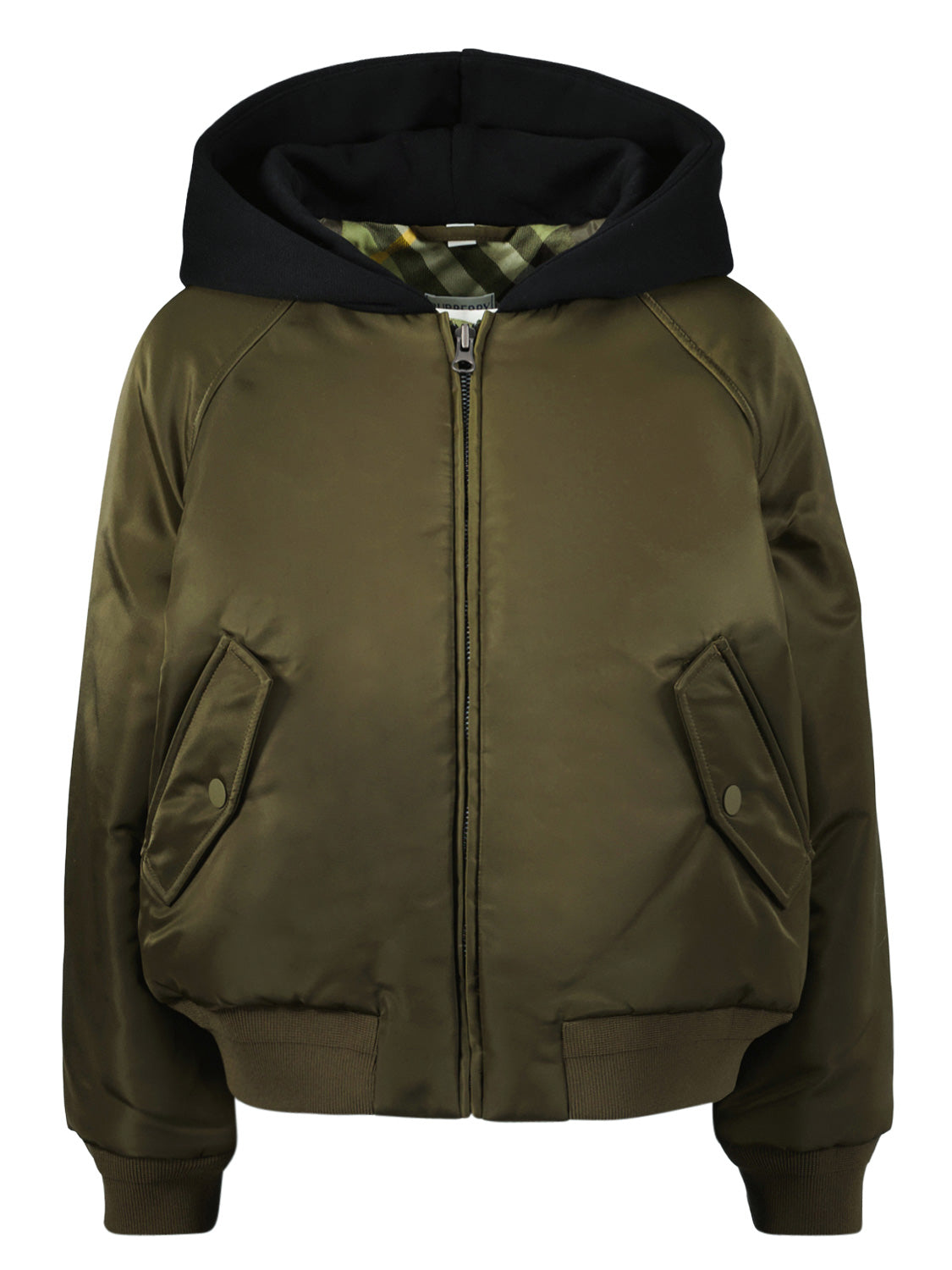 Burberry Kids jacket Ashton Olive Green in Olive Green 1707210683-6904158325-1.jpg | NICKIS.com