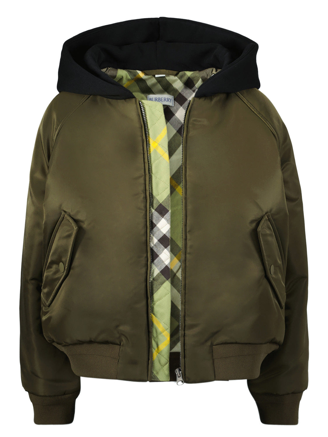 Burberry Kids jacket Ashton Olive Green in Olive Green 1707210683-6904158325-4.jpg | NICKIS.com