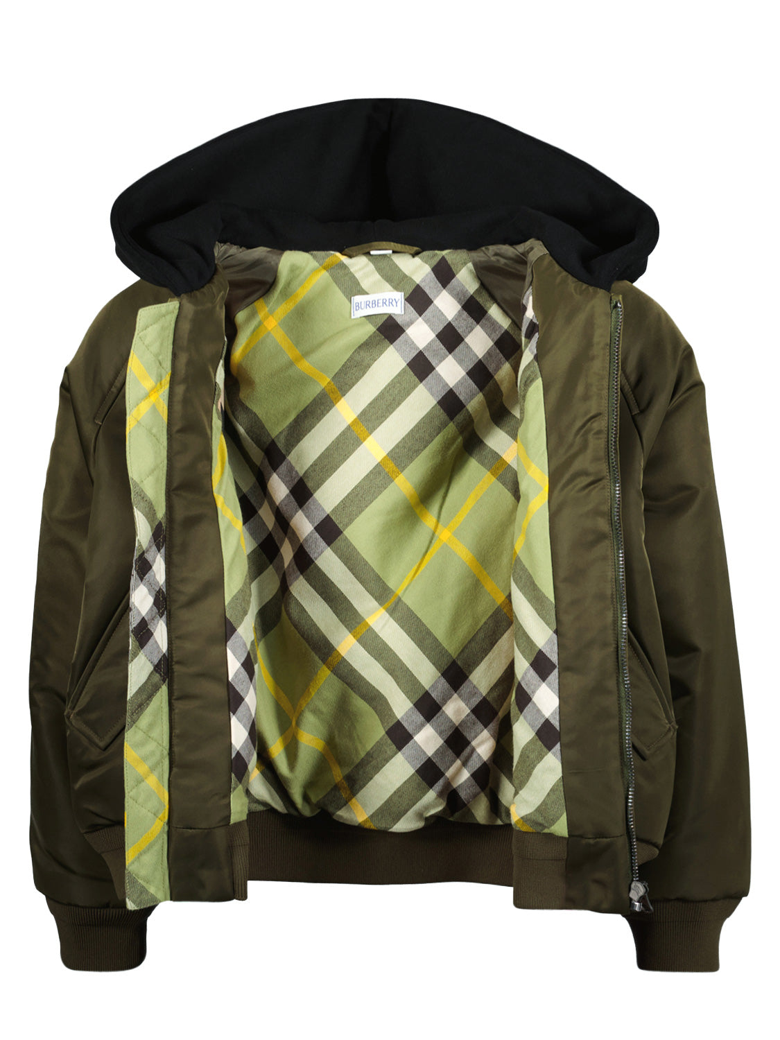 Burberry Kids jacket Ashton Olive Green in Olive Green 1707210684-6904158325-6.jpg | NICKIS.com