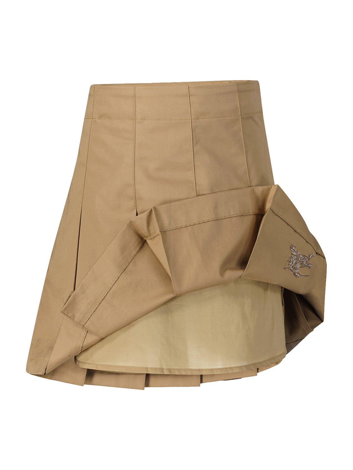 Burberry Kids skirt Gabrielle Camel in Camel 1707210690-6904375887-4.jpg | NICKIS.com