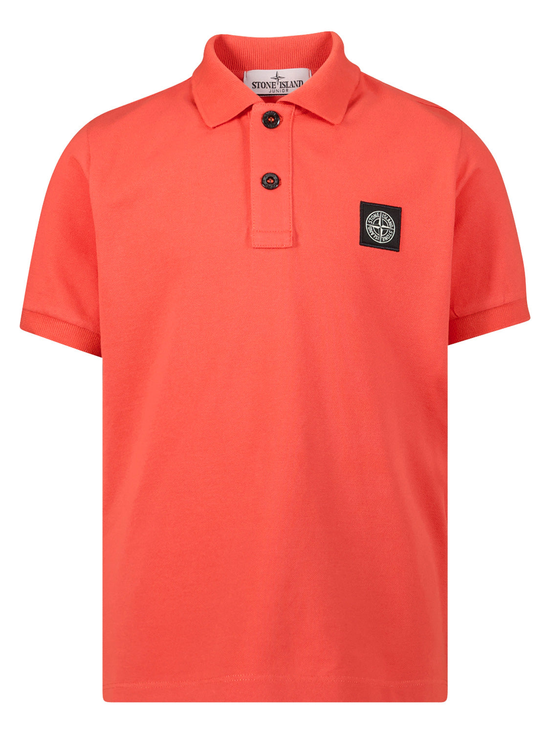 STONE ISLAND JUNIOR Kids Polo Shirt Coral in Coral 1707210746-6909990732-1.jpg | NICKIS.com