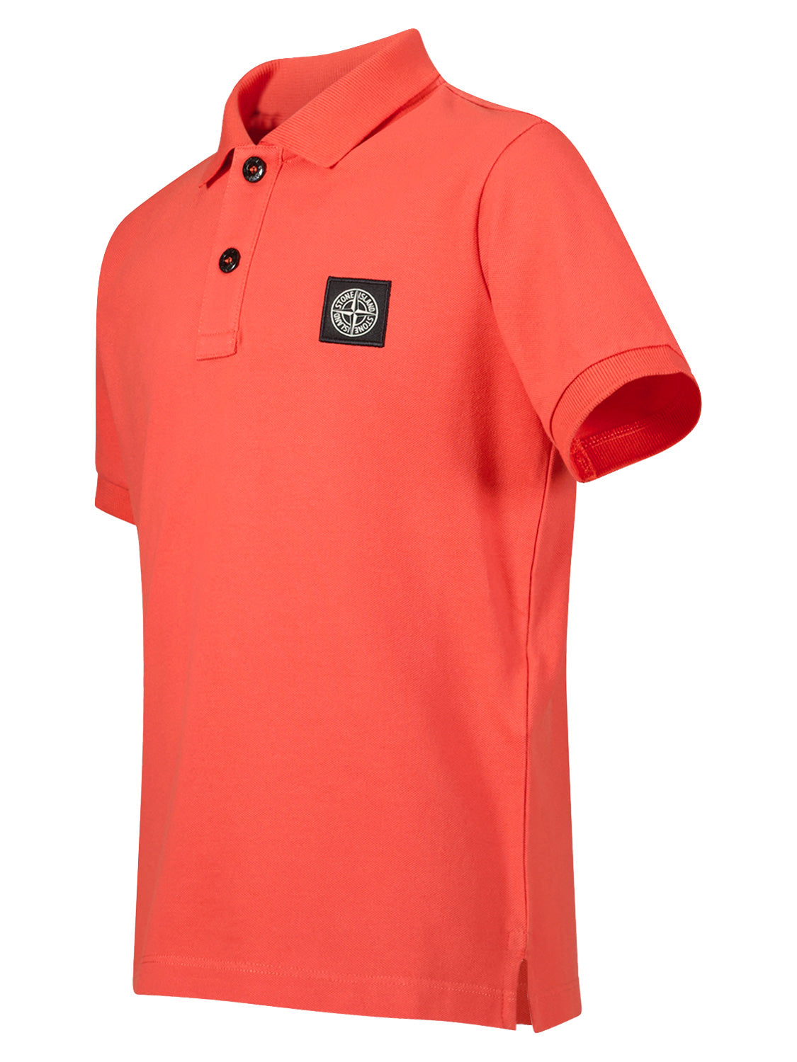 STONE ISLAND JUNIOR Kids Polo Shirt Coral in Coral 1707210746-6909990732-4.jpg | NICKIS.com