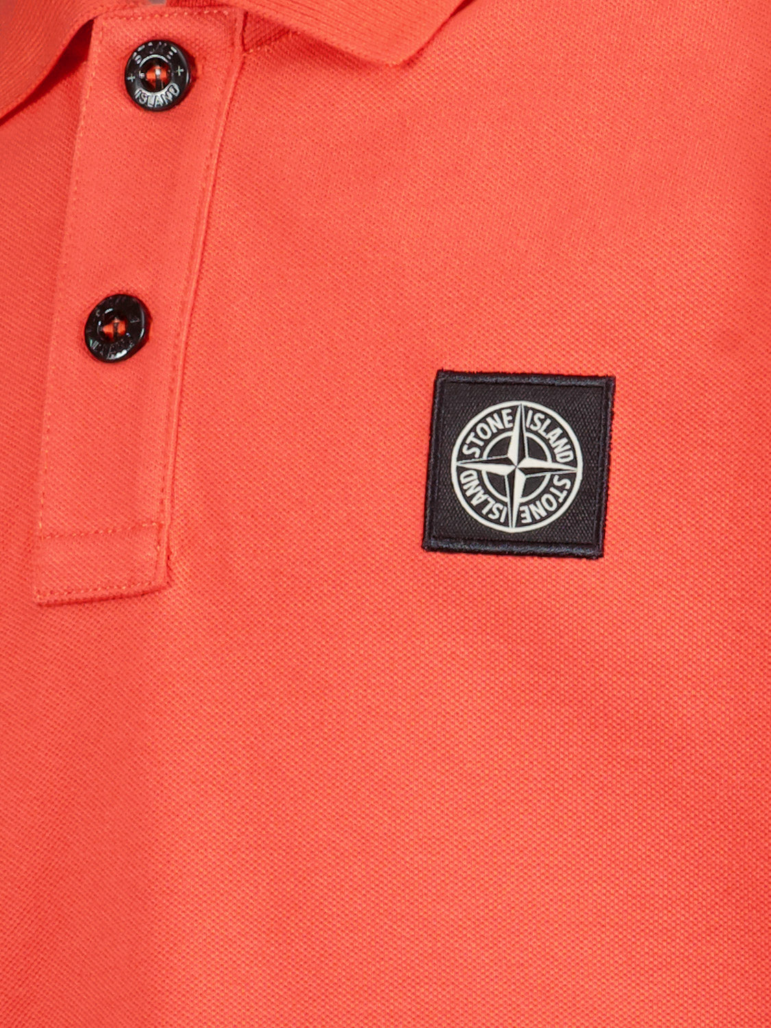 STONE ISLAND JUNIOR Kids Polo Shirt Coral in Coral 1707210747-6909990732-6.jpg | NICKIS.com