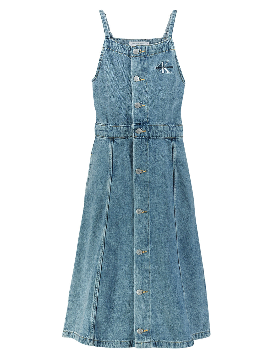 Calvin Klein Kids dress Marble Blue Lw Denim Blue in Blue 1707321402-6906709137-1.jpg | NICKIS.com