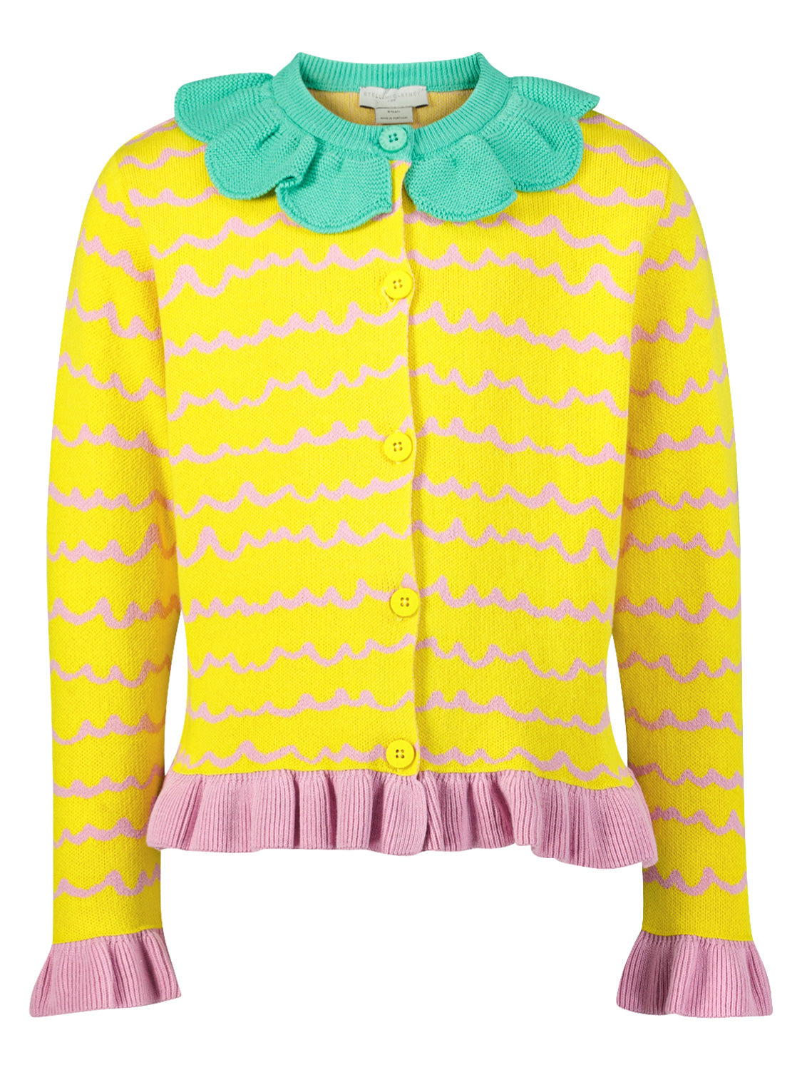 Stella McCartney Kids Kids cardigan Yellow in Yellow 1707499797-6907122489-1.jpg | NICKIS.com