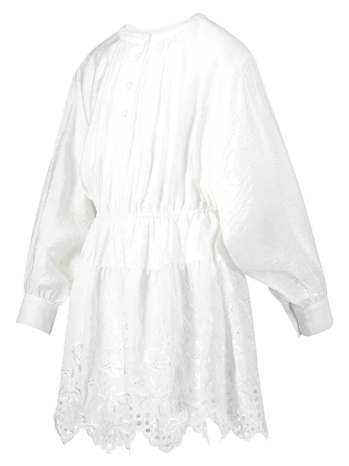 DESIGNERS, REMIX GIRLS Kids dress Vera White in White 1707735252-6907121847-5.jpg | NICKIS.com