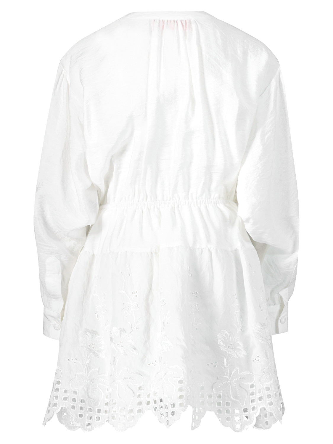 DESIGNERS, REMIX GIRLS Kids dress Vera White in White 1707735252-6907121847-6.jpg | NICKIS.com