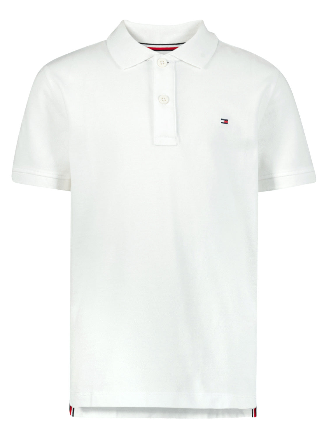 Tommy Hilfiger Kids Polo Shirt White in White 1707749695-6901163879-1.jpg | NICKIS.com