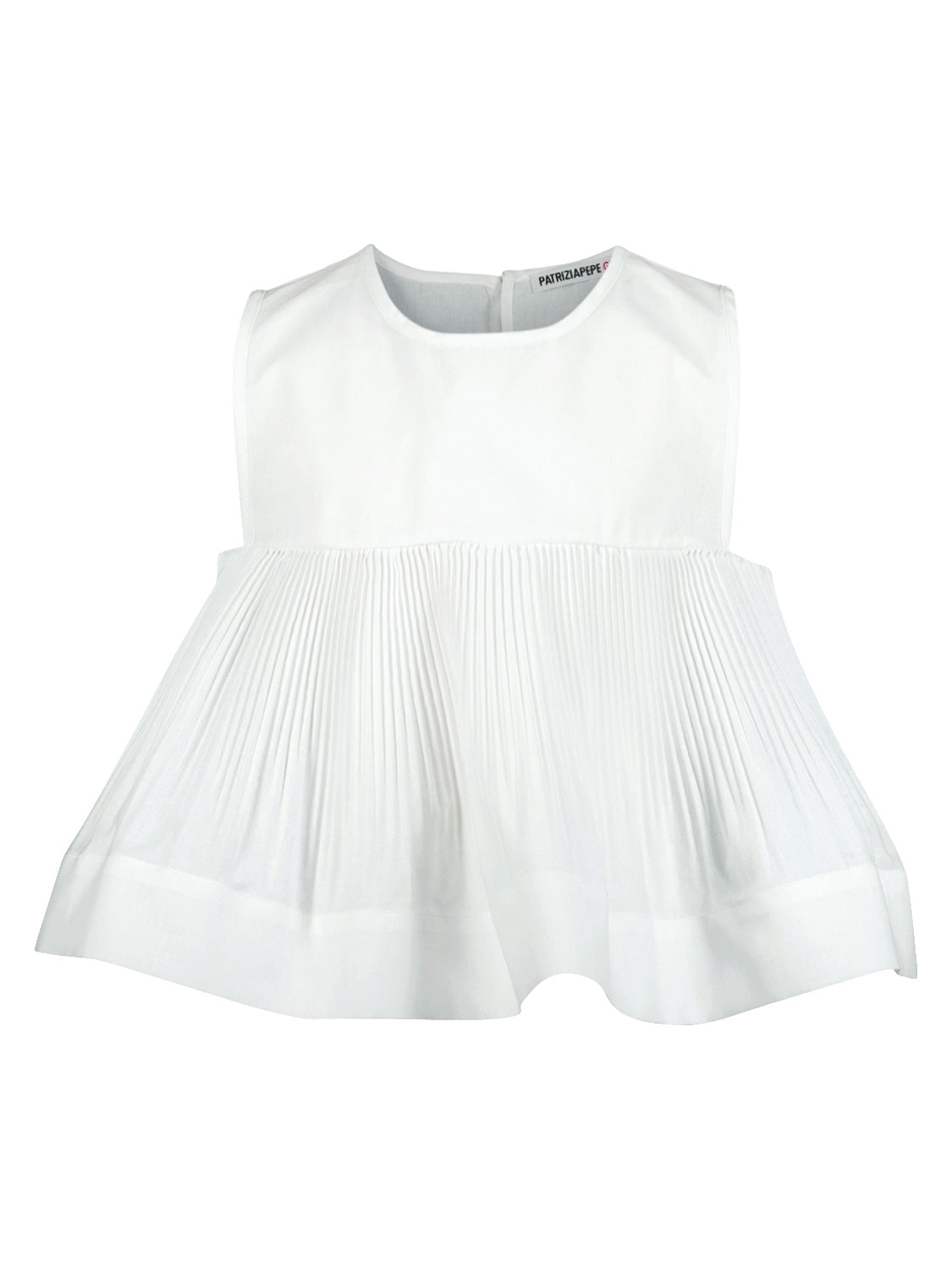 PATRIZIA PEPE GIRL Kids top White in White 1708438790-6902415789-1.jpg | NICKIS.com